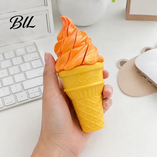 Compact Fidget Accessories Telescopic Ice Cream Cone Toy, Novelty Spiral Swords, Sensory Stress Funny Gifts for Kids Relief Toy Anxiety, Portable