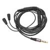 OFC Headphone O Cord Replacement O Cable with Volume Control and Mic Function for IE 8 IE 80