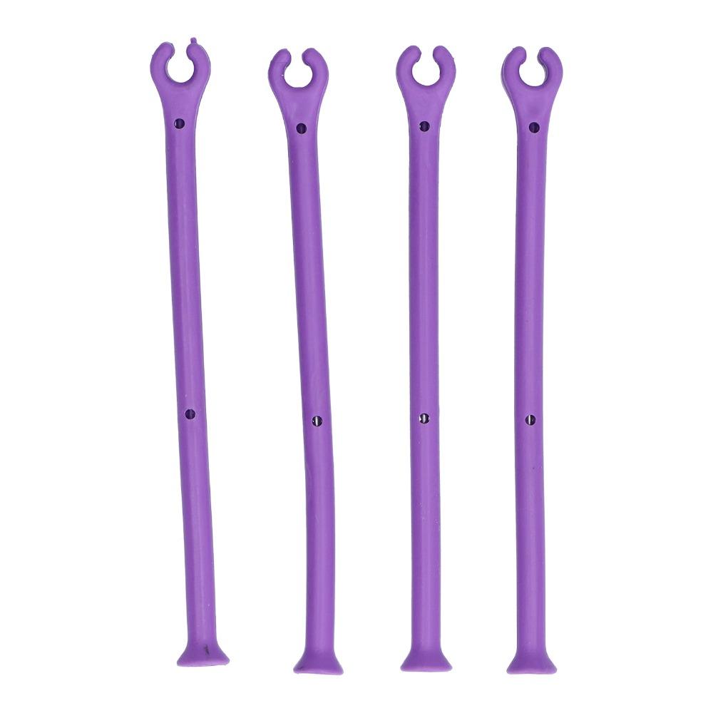 4PCS Heat Resistant Wine Glass Holder Silicone Wine Glass Hanger Stemware Holder Dishwasher Rack