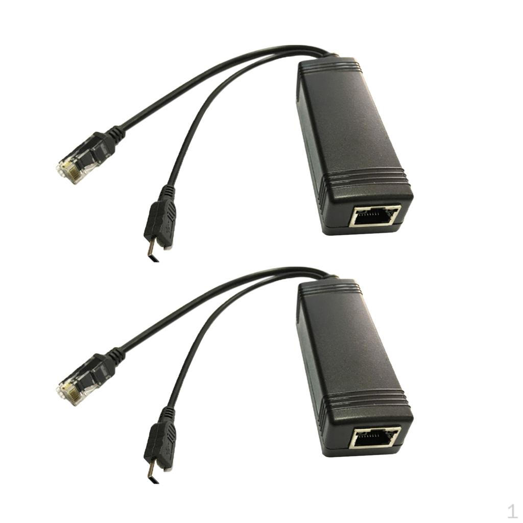 Адаптер-сплиттер Power over Ethernet 48 В в 5 В 802.3af