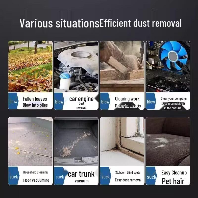 Tai Ju Fu Industrial 80V Stepless Speed Blower & Vacuum Cleaner CN plug (adapter included)