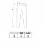 MORAJ Women's High Waist Ribbed Leggings, Fashionable, Sporty, L/XL, Beige