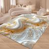 3D Ковер с тиснением Бабочка Цветочный узор Коврик Современный Минималистичный Ковер Украшение для дома Гостиная Спальня Мягкий Напольный коврик