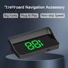 Truck Speed Tracking Device Smart in Car HUD Speedometer with GPS/BDS Navigation, 10Hz Refresh Rate MPH Clear Night Vision Display, Universal