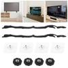 2Pcs Durable Furniture Mounting Strap Kit Anti-Tip TV Harness TV Safety Strap Set for Baby Proofing