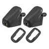 ACROPIX форсунки омывателя лобового стекла для Mini Cooper Совместимы с хэтчбеком и S R50 R53 Черные (2 шт.)
