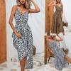 Dress Sling Leopard Print Summer Women's Clothing Fashion