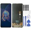 Оригинальный AMOLED ЖК-экран для Asus Zenfone 8 Flip ZS672KS с дигитайзером в сборе (черный)