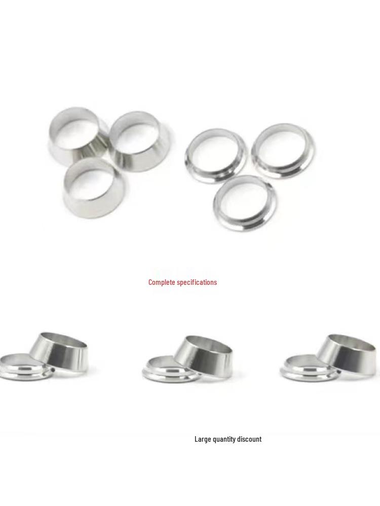304/316 Stainless Steel Retaining Ring Double Sleeve Nut Core Clip Clamp 3mm 1/4 Specifications