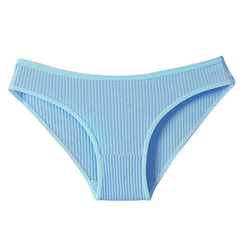 Sexy Threaded Panties Sports Cotton Low Waist Triangle Women’s Thong Panties