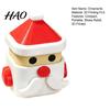 Holiday Stocking Stuffers 3D Printed Santa Claus Fidget Clicker Toy, Cute Block Finger Press Christmas Toys Sensory Mini Desktop Ornament, Stress
