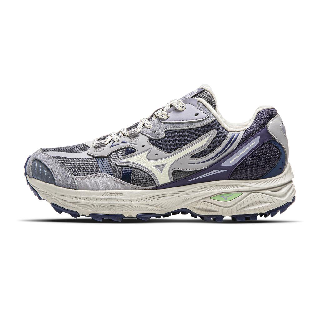 Mizuno Racer Adv Outdoor Durable Non-Slip Casual Comfortable Versatile Low-Top Running Shoes Unisex Sneaker Smoky-Gray D1GH241211