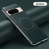 Magnetic Genuine Leather Phone Case for Google Pixel 8 7 Pro 8Pro 7Pro Ring Luxury Lens Protection Holder Phone Back Cover