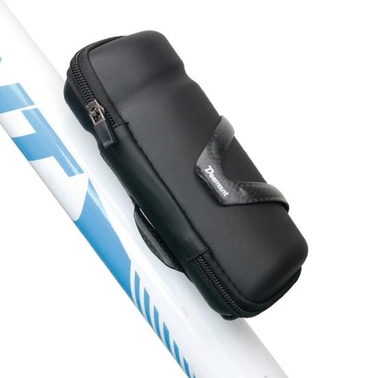 Bicycle Tool Bag Waterproof Multi-functional Black Sealed Zipper Bike Bottle Bag for Men