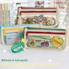 Portable Stationery Pen Bag Beauty Bag Cosmetic Storage Bag  Kids Children