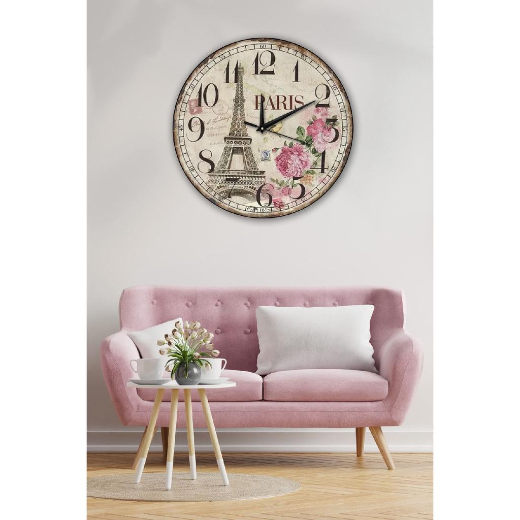 Retro Design Wall Clock 45x45cm