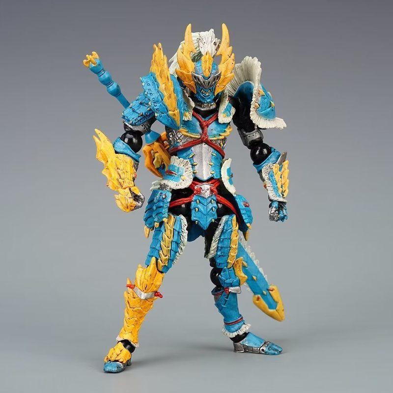 17СМ Фигурки Монстров из Monster Hunter Lioleus Zinogre, Сочлененные Фигурки Действия, Модель-конструктор Mecha, Настольное Украшение, Статуэтка, Игрушки, Коллекционный Подарок для Мальчика