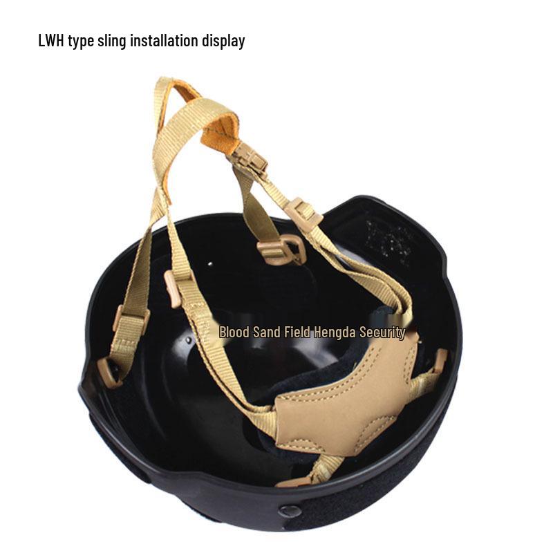 Tactical Helmet 4-Point Liner & Chin Strap for MICH/FAST Modifications