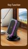 3-in-1 RGB Wireless Charging Stand with Bluetooth Speaker & Phone Holder