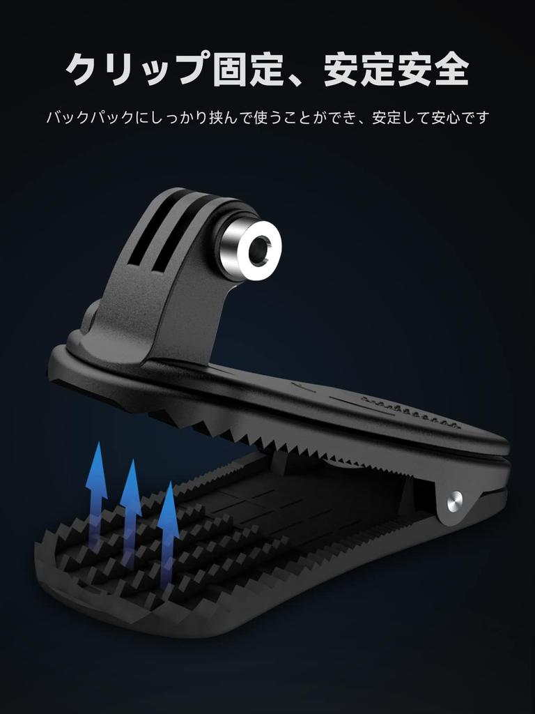 TELESIN вращающийся зажим для крепления на плечевой ремень рюкзака клипса крепление для экшн-камеры совместимо с Max Hero 13 12 11 10 9 8 7 6 5 DJI Osmo Action 3 4 5