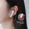 Двухпакетная модель полых листьев Универсальная для наушников Airpod Противопотерянный зажим для уха Новый темперамент Универсальный унисекс Зажим для уха против падения