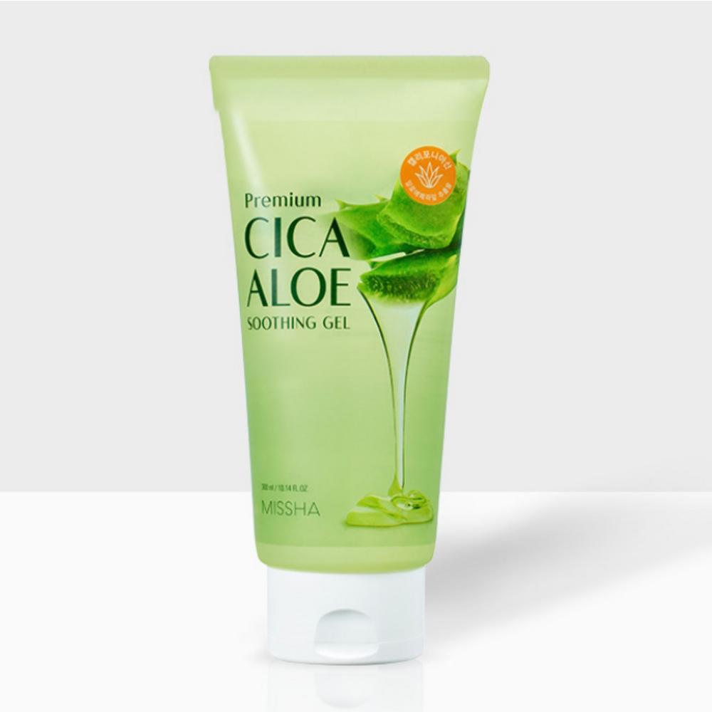 MISSHA Premium Cica Aloe Soothing Gel, 300ml, 2 Units