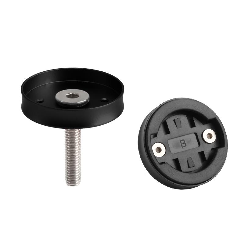 Bicycle Computer Holder For Garmin Edge Bryton Rider CatEye Mountain Bike Stopwatch MTB Speedometer Stem Top Cap Mount Bracket