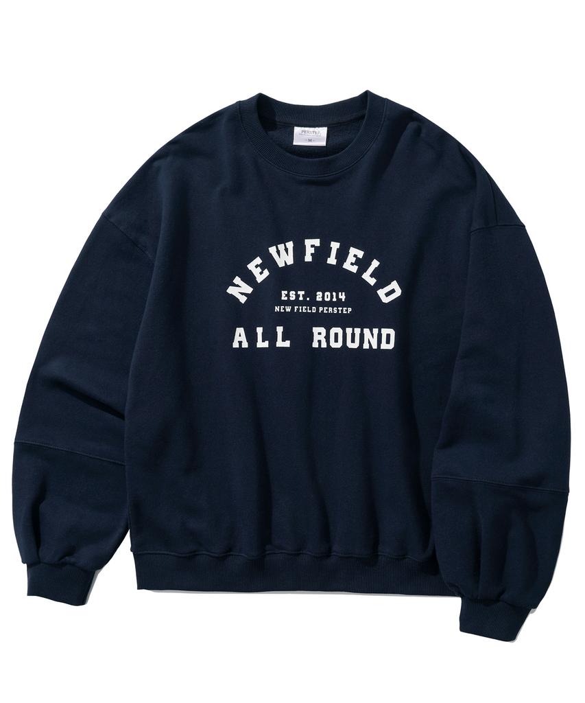 PERSTEP Newfield Sweatshirt Black [Terry/Fleece-Lined] Smmt4511 / Smmt4532
