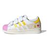 LEGO x Superstar CF C I Love Lego - Розовые детские кроссовки Белые Облачно-белые Желтые IF2910