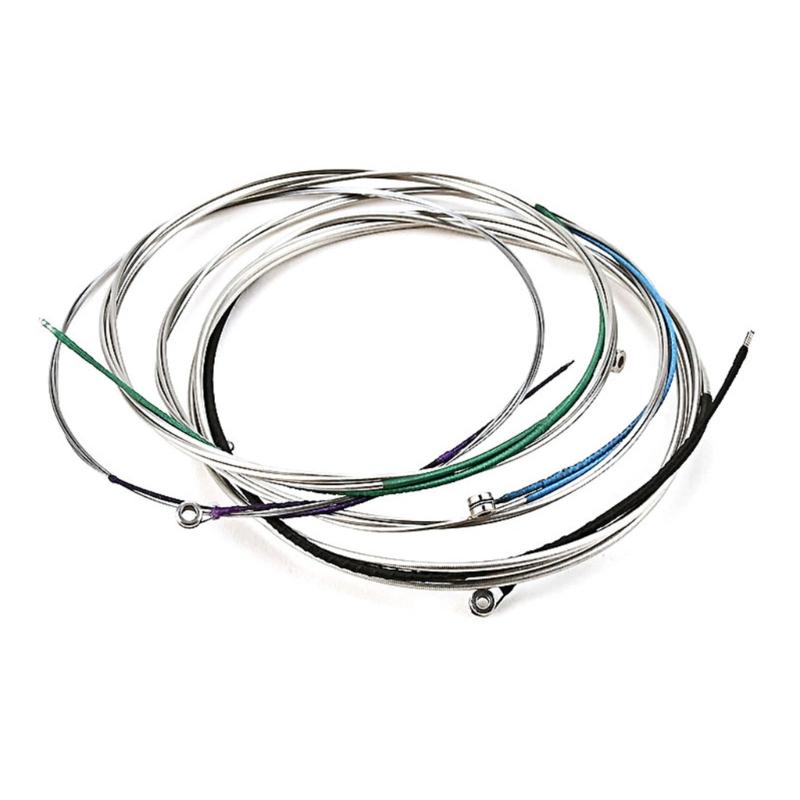 4 шт./комплект Струны для виолончели 4/4 3/4 1/2 1/4 1/8 Струны для виолончели Струны C-G-D-A Сердечник из нержавеющей стали Обмотка из сплава Al-Mg Струны для виолончели