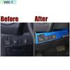 Blue Titanium  Headlight Switch Panel  Cover Trim For Toyota Corolla 2017-18 New