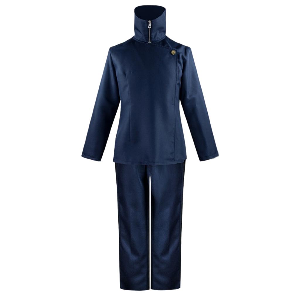 Аниме Дзюдзюцу Кайсен Косплей Тоге Инумаки Косплей Костюм Татуировка Наклейка Парик Костюмы Хэллоуин Рождественская Вечеринка Одежда Для Женщин