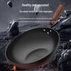 KOBACH 32cm Non-Coated Iron Wok