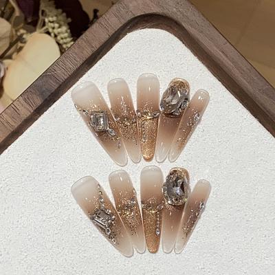 Цепочка из сплава Blush Golden Flash с маленькими сломанными бриллиантами, эллиптические бриллианты, доспехи богини Луо