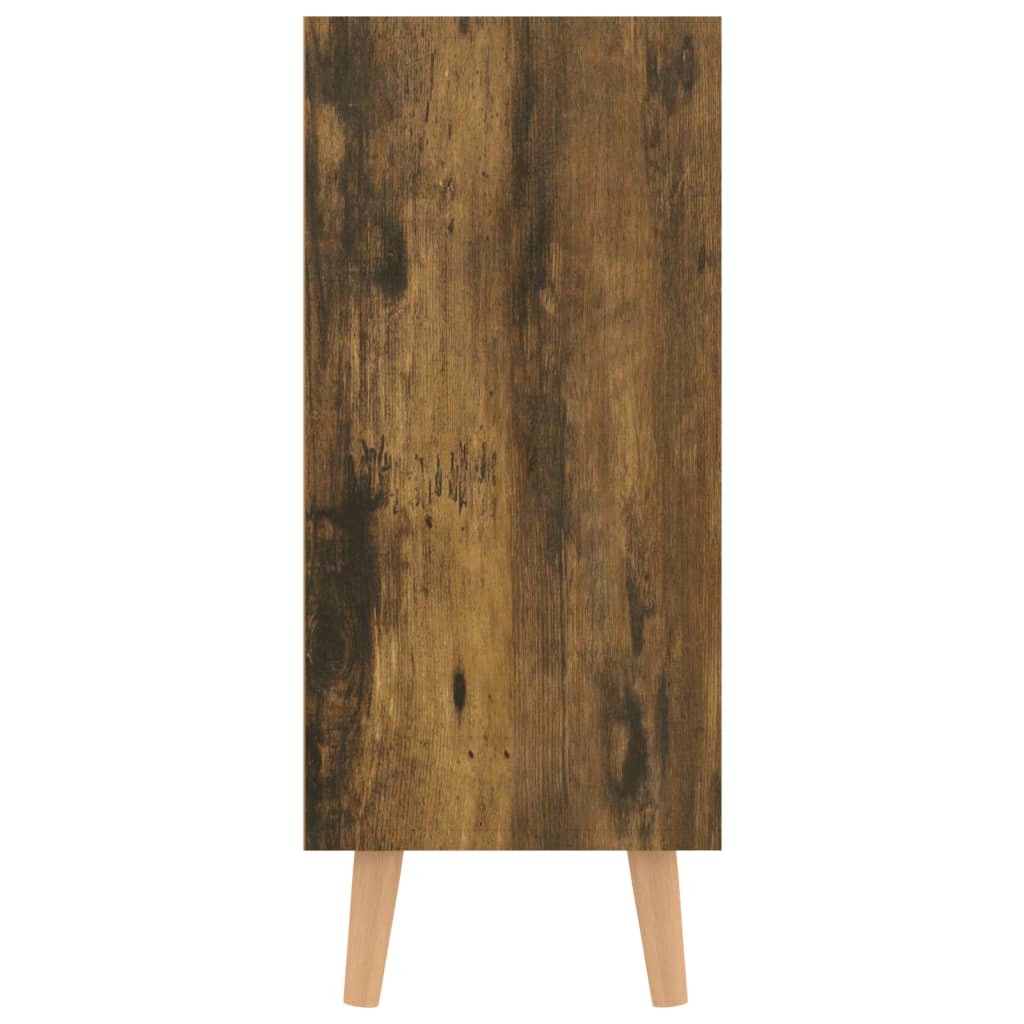 Vidaxl Szafka, Przydymiony Dąb, 90X30X72 Cm, Materiał Drewnopochodny