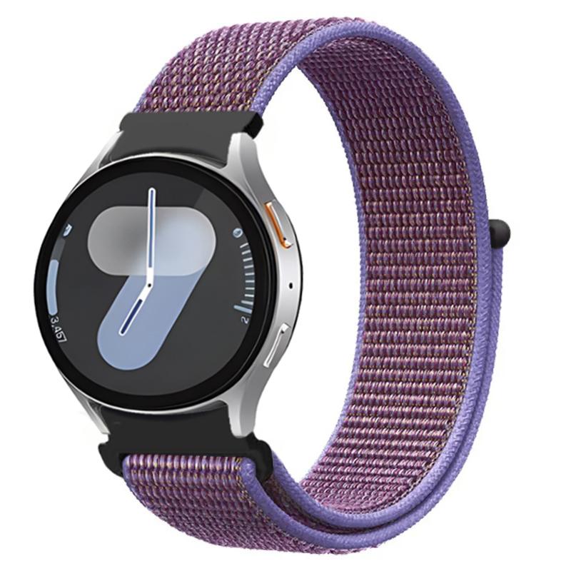 Нейлоновый петлевой ремешок для Samsung Galaxy Watch 7/FE/6 5 4 44мм 40мм Оригинальный ремешок для Watch 6 Classic 47мм 43мм/5 Pro 45мм