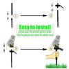 Owl Solar Light Garden Automatic Charging Weather Resistant Simple Installation LED Solar Lamp Owl Statue Lawn Patio Decor