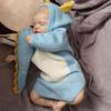 Realistic 3D Painted Skin Reborn Baby Dolls Cloth Body 46 Cm Close Eyes Bebe Reborn Doll Looks Like Sleeping Fashion Gift Toy