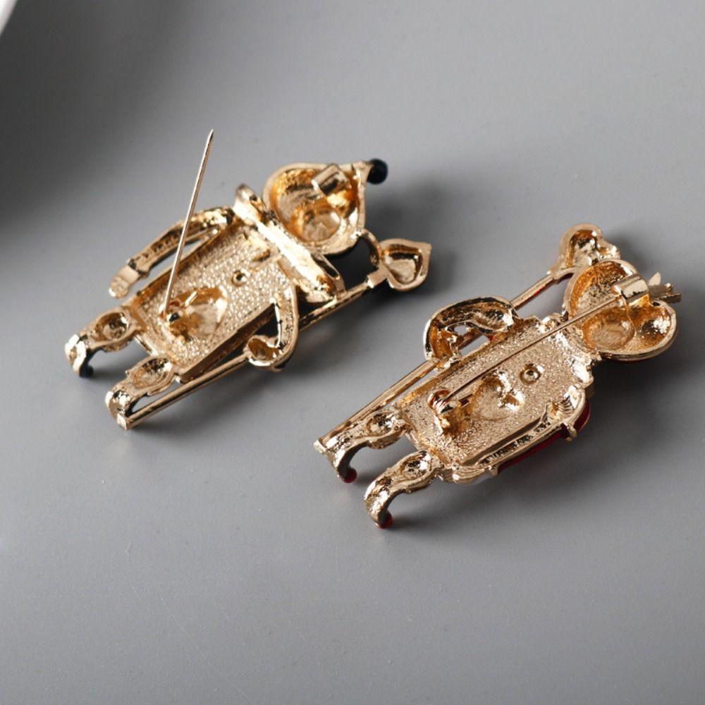 Милая брошь-солдат, мультяшный рыцарь, корсажная клипса, булавка, броши-клоуны, женщина