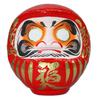 Castle Enterprise Size Red Japanese-Made Papier-Mache Daruma, 6,