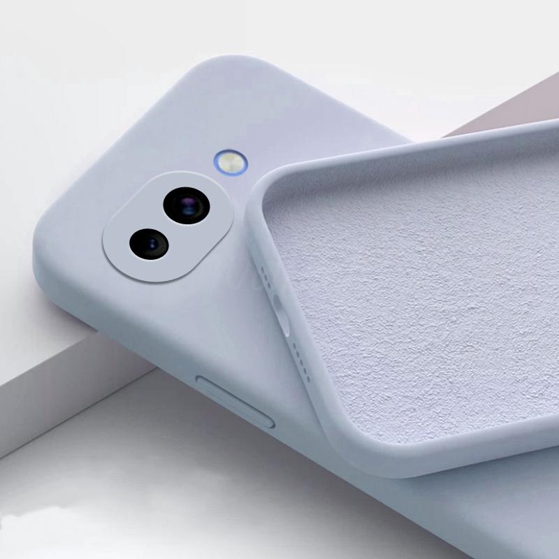 Чехол для Google Pixel 10A Чехол из жидкого силикона Резина ТПУ Однотонный чехол Чехол для Pixel 10 A Защитный чехол для телефона Чехол для Pixel 10A