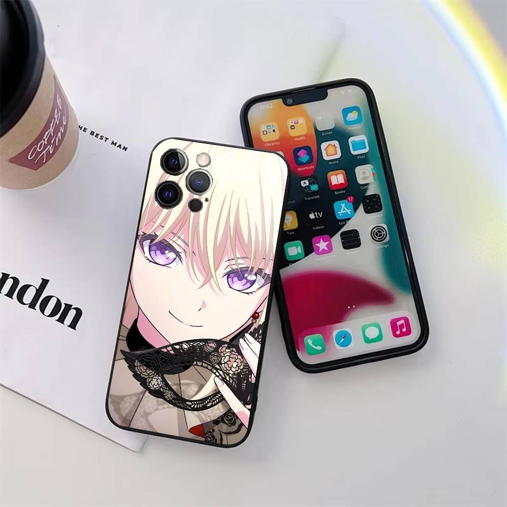 Misumi Hatsune B-BanG Dream Phone Case Silicone Soft For IPhone 17 Air 16 15 14 13 12 11 Plus Pro Max Plus