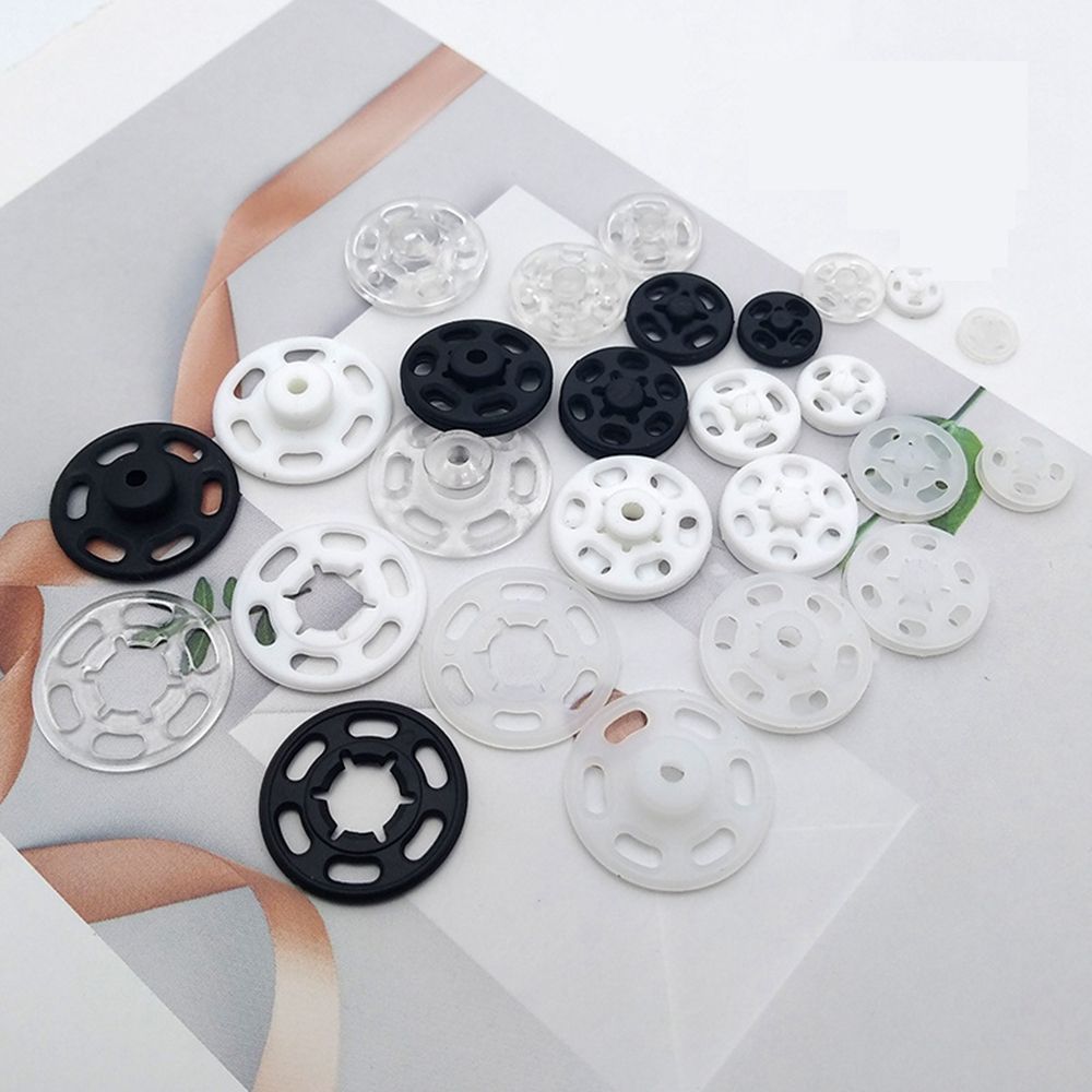 Coat Handmade Invisible Accessory Crafts ABS Plastic Snap Button Stud Fastener Sewing  Accessories