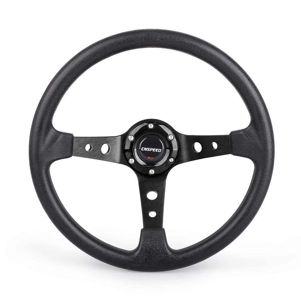 For Logitech G29 G920 G923 Auto Sport Drifting Steering Wheels 350mm 14inch With Adapter Plate 70mm PCD For Racing Game CNSPEED