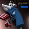 Foam Dart Shell Ejection Blaster Toy Gun Double-barrel Shooting Launcher Model For Children Adults Shooting Team Game Boys Kids