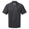 Premier Unisex Adult Zipped Short-Sleeved Chef Jacket