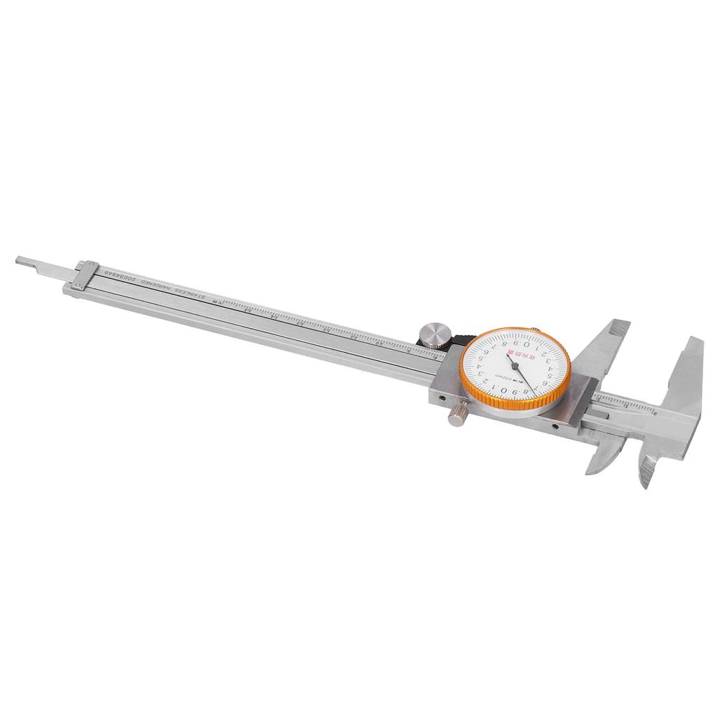 Dial Caliper Vernier 0.02 Double Shock Stainless Steel Manual Measuring Tool 0‑150mm