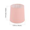 Простая тканевая накидка на конусообразный абажур для настольной лампы, прикроватной тумбочки, домашнего, гостиничного использования, сменная, мягкий свет, тканевая накидка на абажур