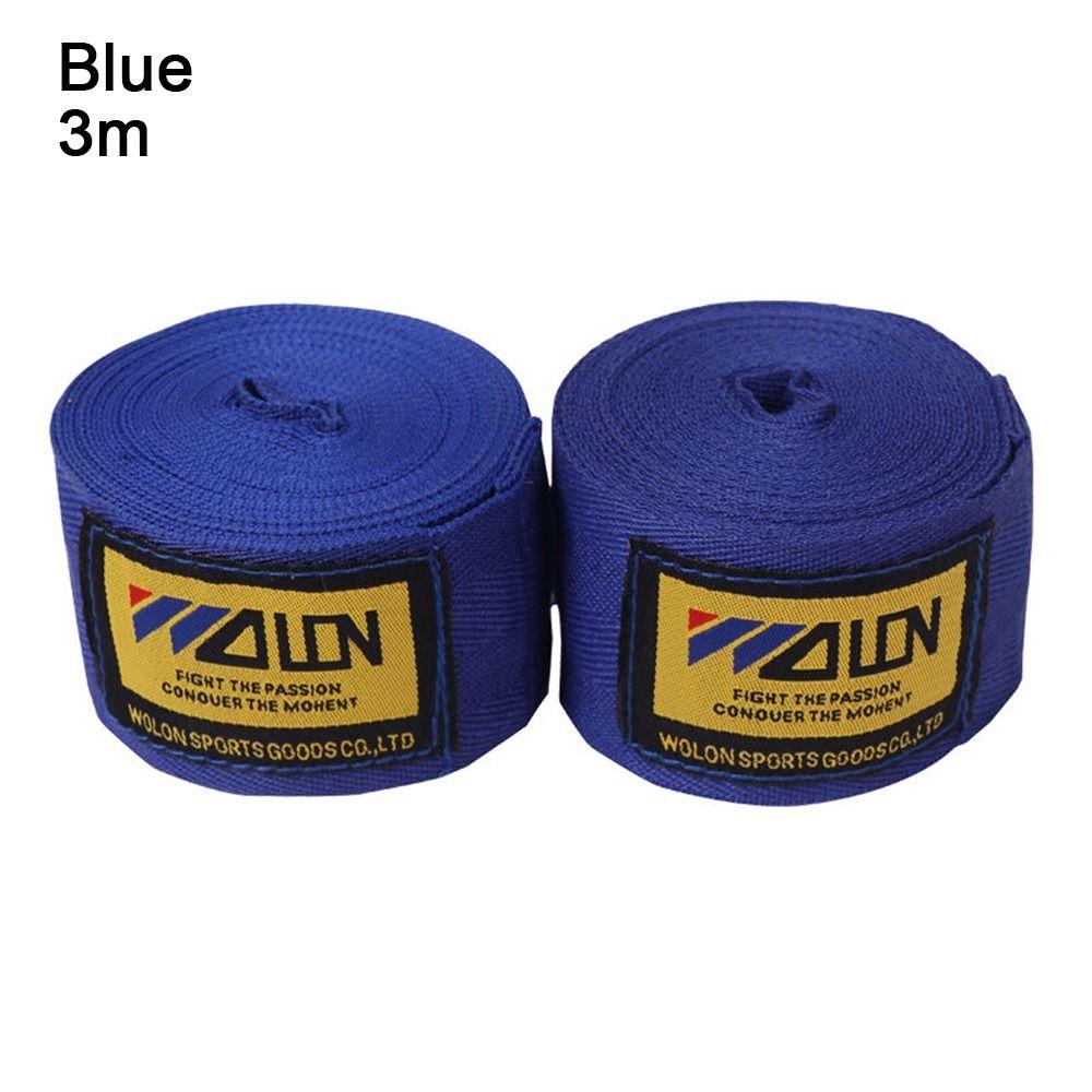2 рулона боксерских бинтов для ММА, спортивные ремни, боксерские бинты, боевая защита, разноцветные