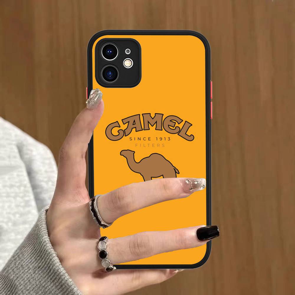 Винтажный чехол для телефона Camel Cigarettes для iPhone 16e 16 15 14 13 12 11 Pro Max X XS MAX Plus Spuerstar Матовый чехол